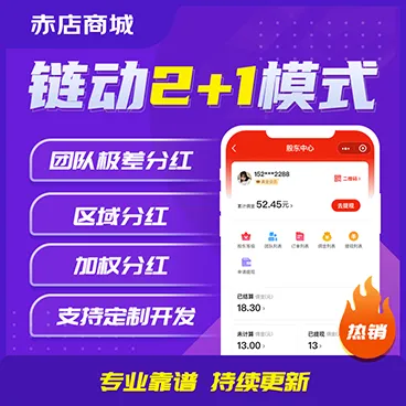 链动2+1代理分销商城系统