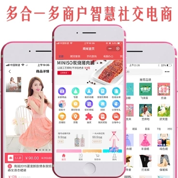 多行业二级分销商城系统
